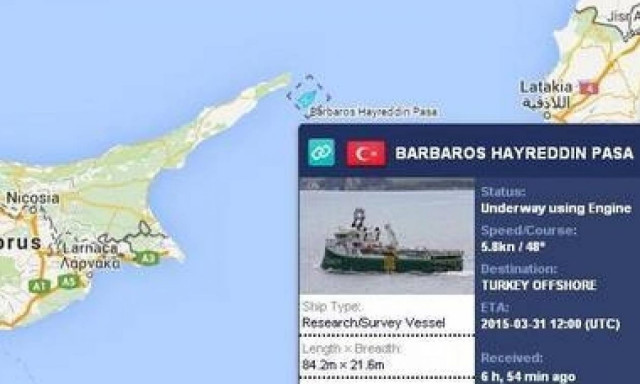 Σήκωσε άγκυρα το Barbaros από την Αμμόχωστο