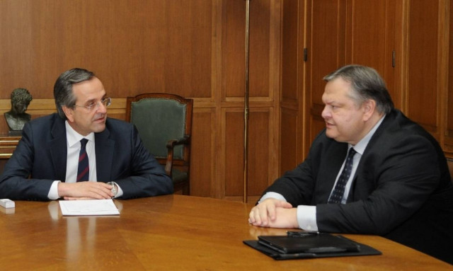 Σε κοινή γραμμή Σαμαράς - Βενιζέλος κατά της κυβέρνησης