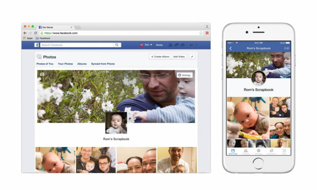 Οργανώστε τις φωτογραφίες του παιδιού σας στο Facebook με το Scrapbook