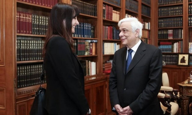 Στο Προεδρικό η Έλενα Κουντουρά