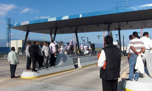 Λαμία: Κινητοποιήσεις στα διόδια της Φθιώτιδας