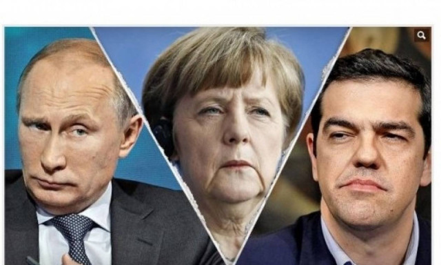 Bild: Τσίπρας και Πούτιν κατά της Άνγκελα Μέρκελ;