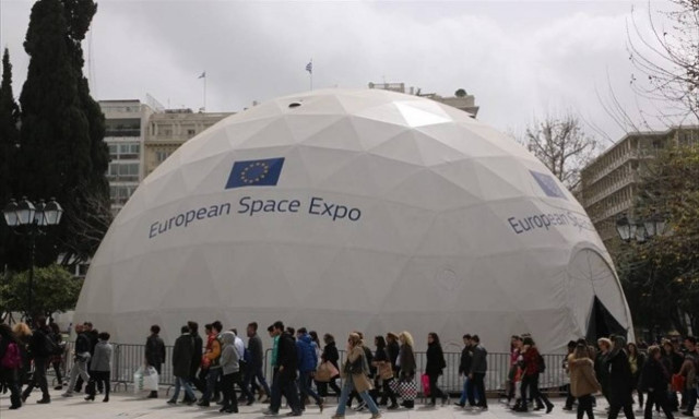 Αθήνα: Ρεκόρ επισκέψεων στην Ευρωπαϊκή Έκθεση Διαστήματος