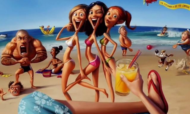 Οι τρεις ξαδέρφες και η κουφή γιαγιά