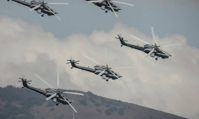 Στρατιωτικές ασκήσεις στον Βόρειο Καύκασο