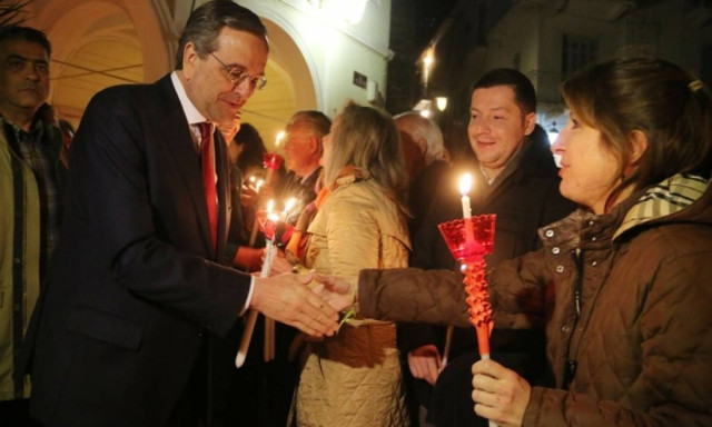 Το μήνυμα του Αντώνη Σαμαρά μετά την Ανάσταση