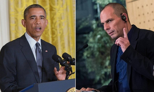 WSJ: Ούζο ναι, οικονομική συζήτηση όχι μεταξύ Ομπάμα - Βαρουφάκη