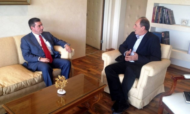 Συνάντηση Σταθάκη-Καμίνη για τις προτεραιότητες του δήμου σχετικά με το νέο ΕΣΠΑ