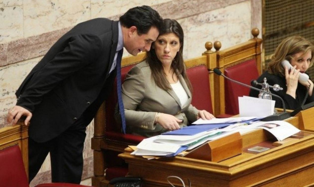 «Αστειότητες» Γεωργιάδη κατά της Ζωής Κωνσταντοπούλου στη Βουλή