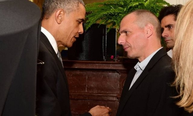 Τα γέλια Ομπάμα - Βαρουφάκη