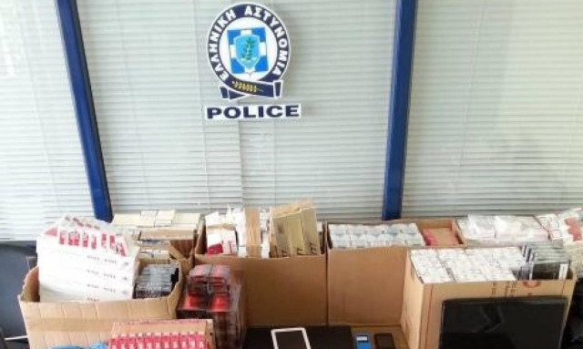 Συλλήψεις για κατοχή και διακίνηση λαθραίων τσιγάρων και καπνού