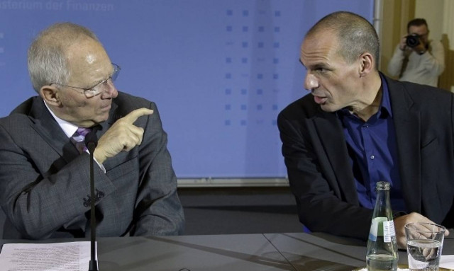 EUobserver - Σόιμπλε και Βαρουφάκης: Δυο διαφορετικοί κόσμοι