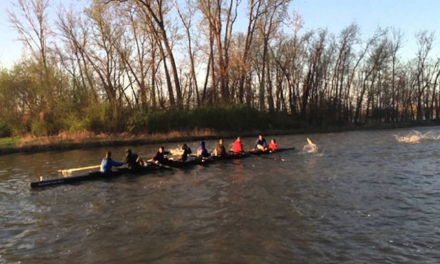 Τι γίνεται όταν μια κωπηλατική ομάδα δέχεται ξαφνική επίθεση από... ψάρια; (video)