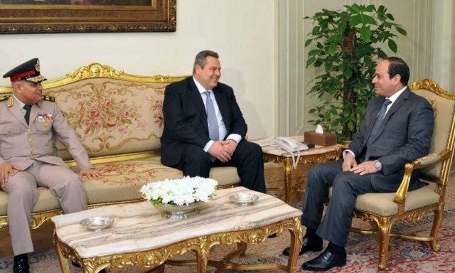 Οι συναντήσεις του Καμμένου στην Αίγυπτο