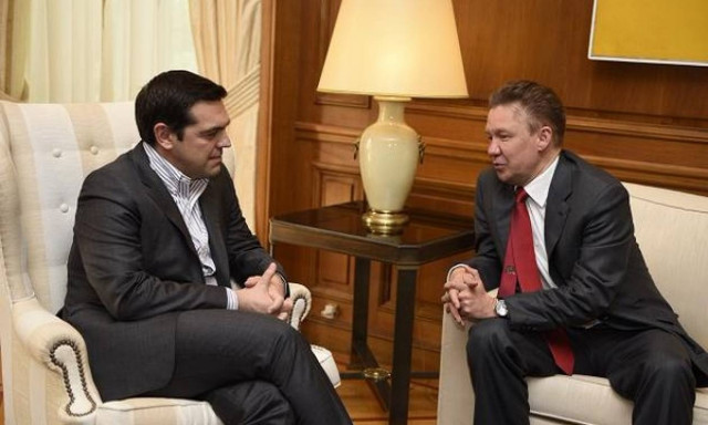 Σε εξέλιξη η συνάντηση Τσίπρα-Μίλερ για τον αγωγό