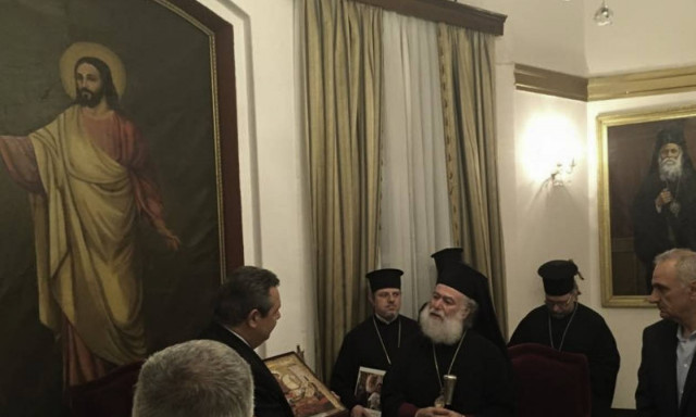 Ο Υπουργός Άμυνας Π. Καμμένος στον Άγ. Γεώργιο Καΐρου