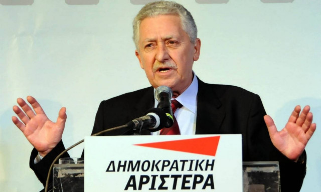 Κουβέλης: Δεν μου έγινε πρόταση για την Προεδρία της Δημοκρατίας