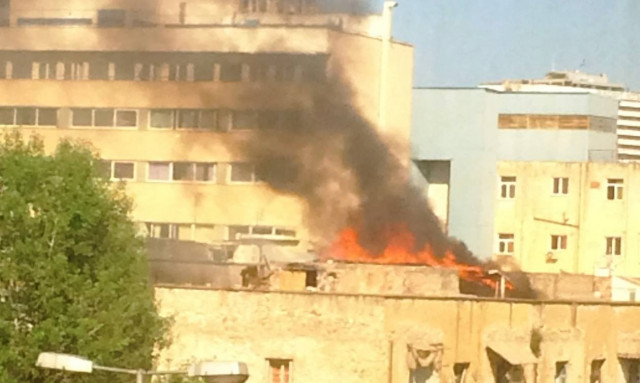 Πυρκαγιά στα Προσφυγικά (photos)