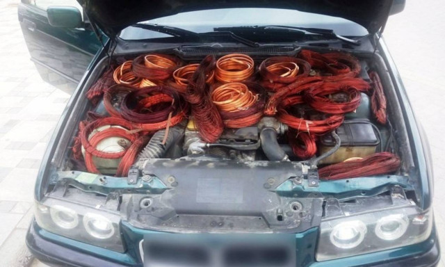 Λάρισα: Συλλήψεις αλλοδαπών για κλοπή χαλκού