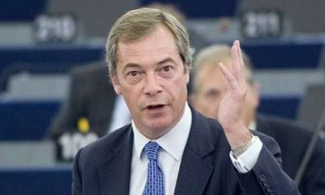 Ο Φάρατζ, η μέση του και η προεκλογική εκστρατεία