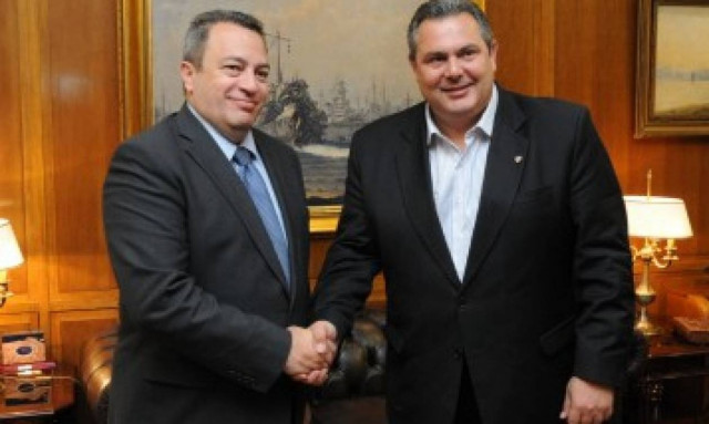 Συνάντηση Καμμένου-Στυλιανίδη για τα προβλήματα της Θράκης