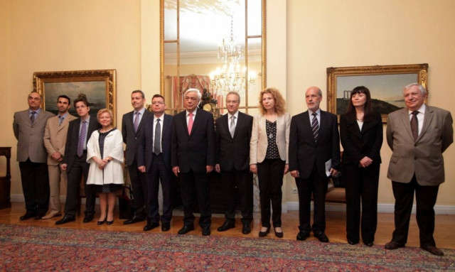 Με τους Διοικητικούς Δικαστές συναντήθηκε ο Παυλόπουλος