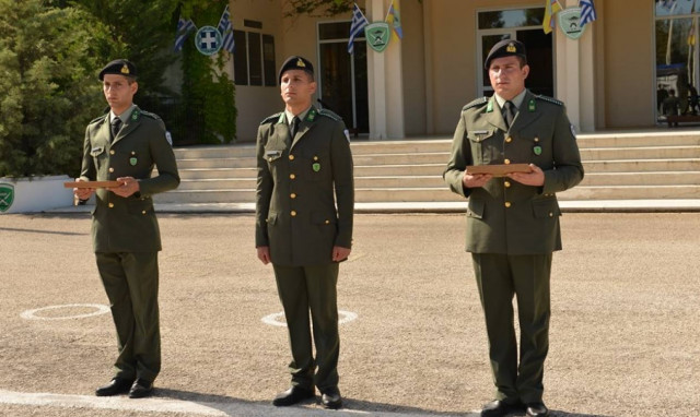 Απονομή πτυχίων Δοκίμων Έφεδρων Αξιωματικών Τεθωρακισμένων