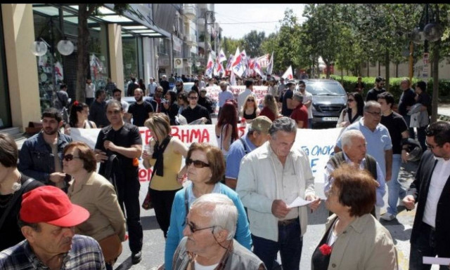 Εργατική Πρωτομαγιά: Με δύο συγκεντρώσεις τιμήθηκε στο Ηράκλειο