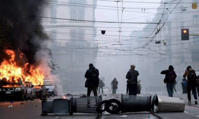 Ιταλία: Δέκα προσαγωγές για τα επεισόδια στο Μιλάνο