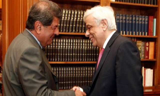 Συνάντηση του Προέδρου της Δημοκρατίας με τον Λ. Ζαγορίτη