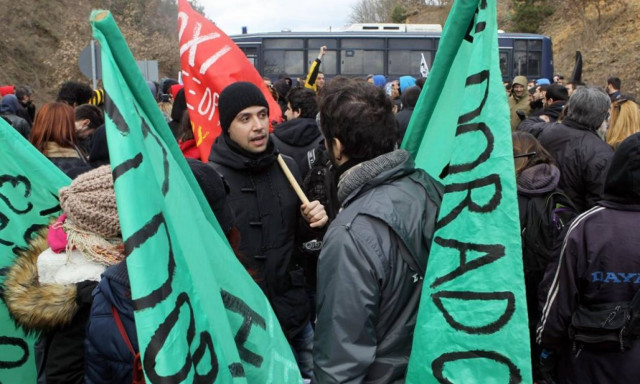 Θεσσαλονίκη: Συλλαλητήριο διαμαρτυρίας κατά της εξόρυξης χρυσού