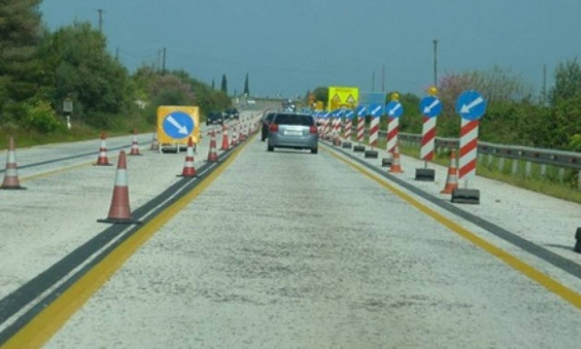 Κυκλοφοριακές ρυθμίσεις το Σαββατοκύριακο στην εθνική οδό Πατρών - Κορίνθου
