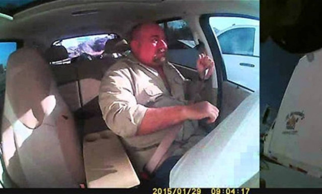 Συγκλονιστικό βίντεο: Κατέγραψε το τρακάρισμα του