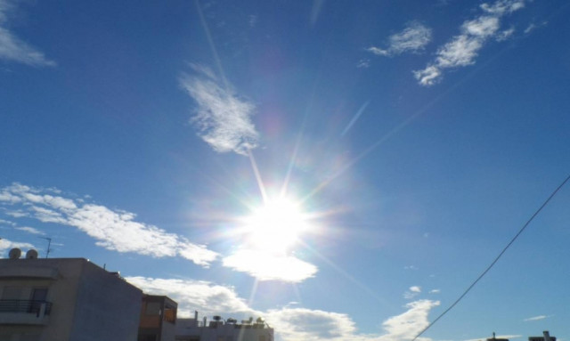 Καλοκαιρινός ο καιρός το Σάββατο με λίγη σκόνη