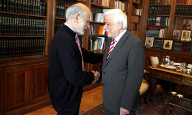 Συνάντηση Παυλόπουλου με τον Λιάνη για τις φετινές εκδηλώσεις των Πρεσπών