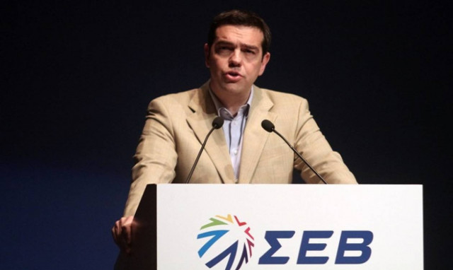 LIVE: H ομιλία του Αλ. Τσίπρα στο ΣΕΒ