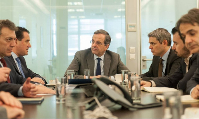 ΝΔ: Υπό την προεδρία Σαμαρά συνεδριάζει το Πολιτικό Συμβούλιο