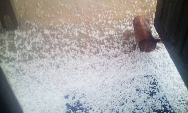 Κρήτη: Έπεσε χαλάζι στη Γαύδο!