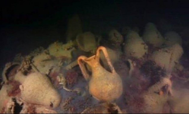 Ναυάγιο βυζαντινού πλοίου, γεμάτο αμφορείς, εντοπίστηκε στη Μαύρη Θάλασσα (photos)