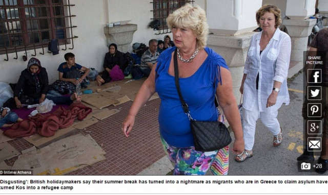 Κως: Αηδία αυτοί οι μετανάστες, λένε οι βρετανοί τουρίστες και απειλούν ότι δε θα ξανάρθουν