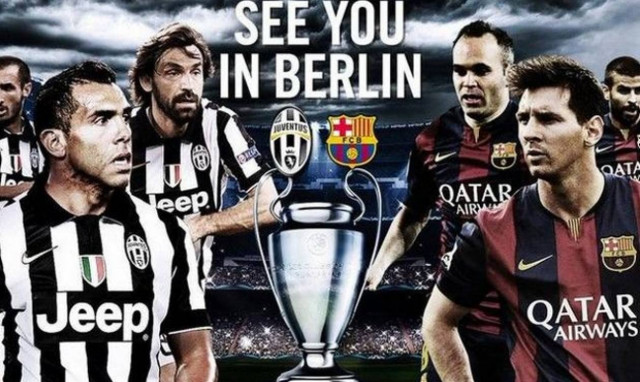 Champions League 2015: Γιουβέντους vs Μπαρτσελόνα (photos+videos)