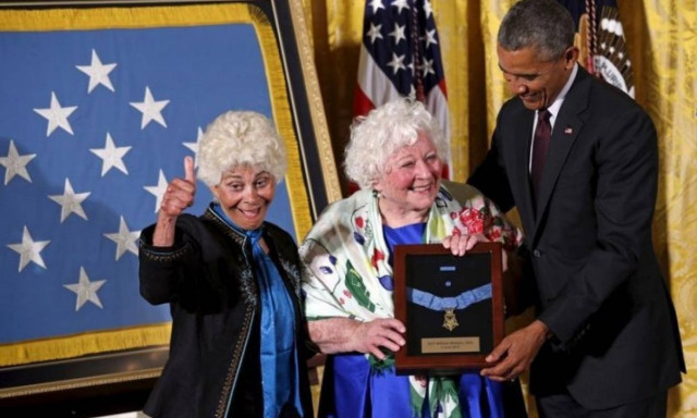 Ο Ομπάμα τίμησε δύο στρατιώτες του Α΄ Παγκοσμίου Πολέμου (photo + video)