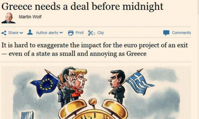 FT: «Μικρό και ενοχλητικό κράτος» αποκαλεί την Ελλάδα ο M. Wolf