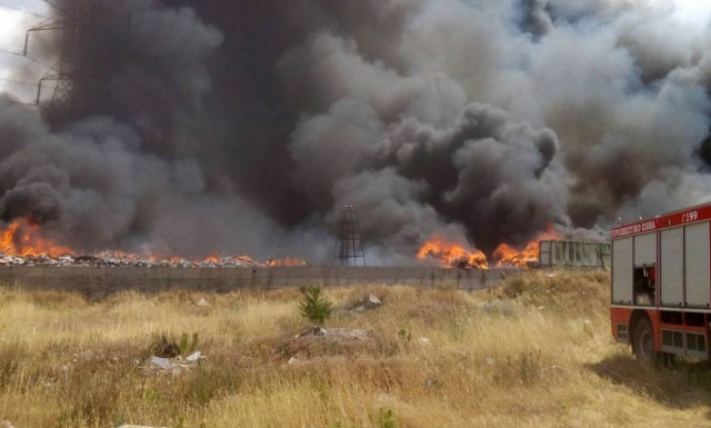 Ασπρόπυργος: Ένας 34χρονος συνελήφθη για την πυρκαγιά στο εργοστάσιο
