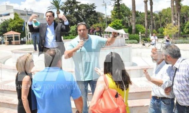 Σοβαρό επεισόδιο με τον Μηταράκη στη Χίο (video)