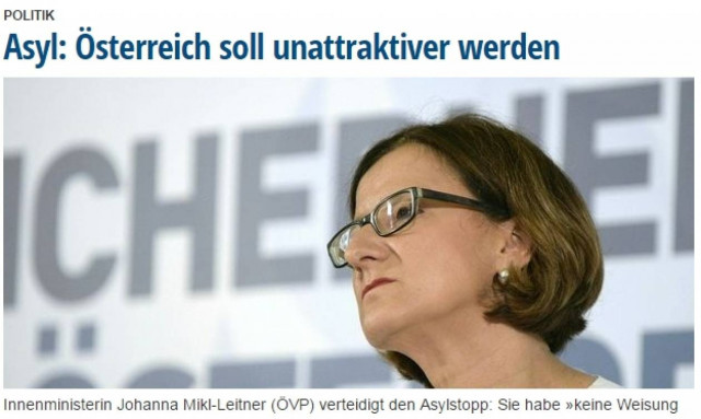 Αυστρία: Διακόπτει τη χορήγηση ασύλου για να ασκήσει πίεση στα άλλα κράτη μέλη της ΕΕ