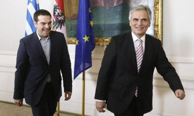 Στην Αθήνα ο αυστριακός καγκελάριος Βέρνερ Φάιμαν