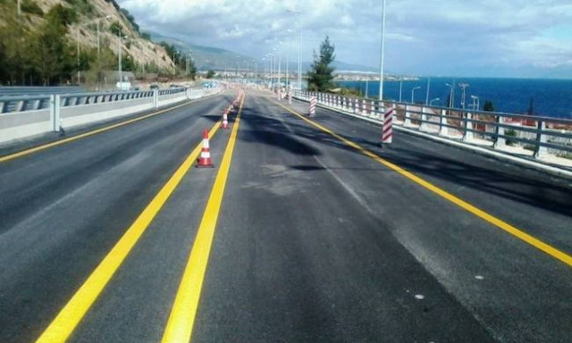 Κυκλοφοριακές ρυθμίσεις στη νέα εθνική οδό Κορίνθου - Πατρών
