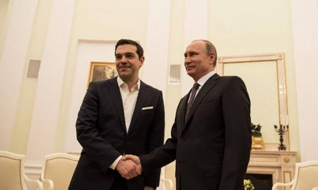 Στην Αγία Πετρούπολη ο Α. Τσίπρας - Η συνάντηση με τον Β. Πούτιν