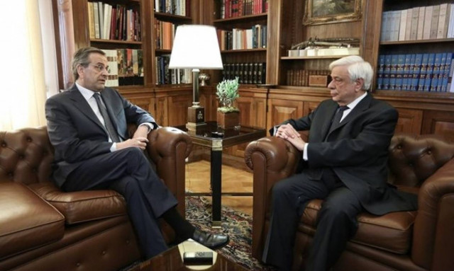 Σαμαράς: Εθνική «κόκκινη» γραμμή η παραμονή στο ευρώ